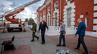 $Nach Drohnenangriff in Kursk in Russland