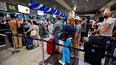 Moskova'daki Domodedovo Havaalanı 
