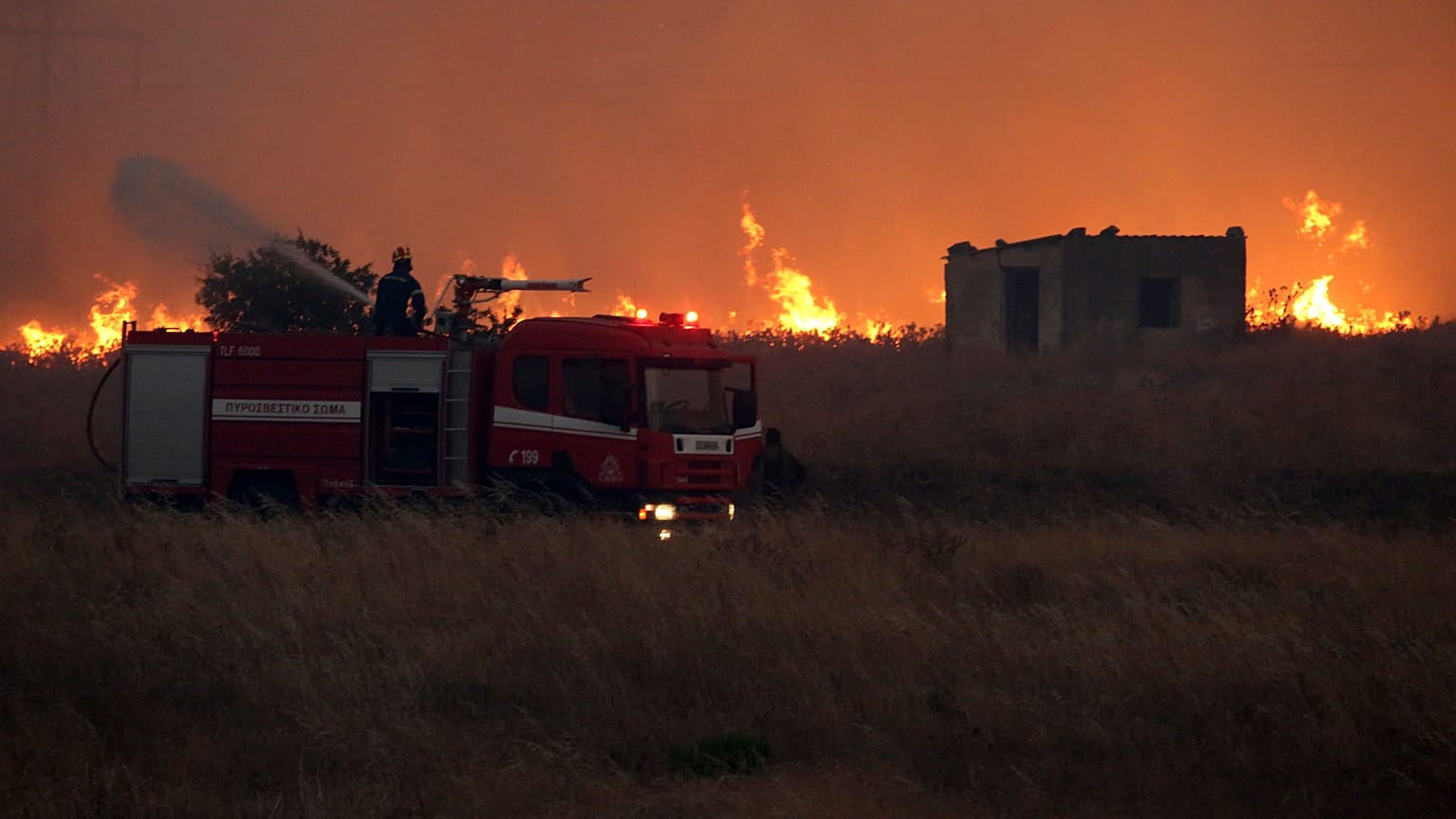 Φωτιά στην Αλεξανδρούπολη