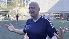 Gianni Infantino im Euronews-Interview mit Sam Ashoo in Sydney