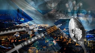 Scotland's high rate of drug deaths remains a challenge.