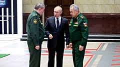 Geraszimov, Putyn és Sojgu - 2023