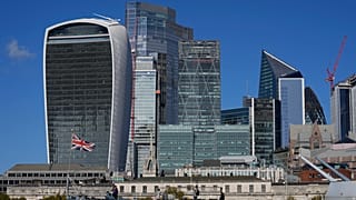 The financial district in London. Nov. 4, 2022.