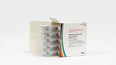 This image provided by Pfizer shows the RSV vaccine.