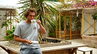 Natan Jacquemin established Nam Mushrooms on the principles of circular economy and sustainable urban farming