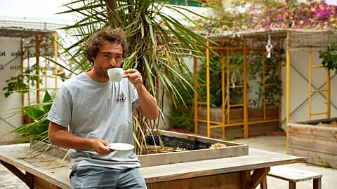 Natan Jacquemin established Nam Mushrooms on the principles of circular economy and sustainable urban farming
