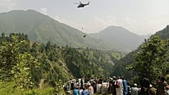 Rettungsaktion per Hubschrauber