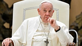 Pope Francis holds the weekly general audience, in Paul VI hall at the Vatican.