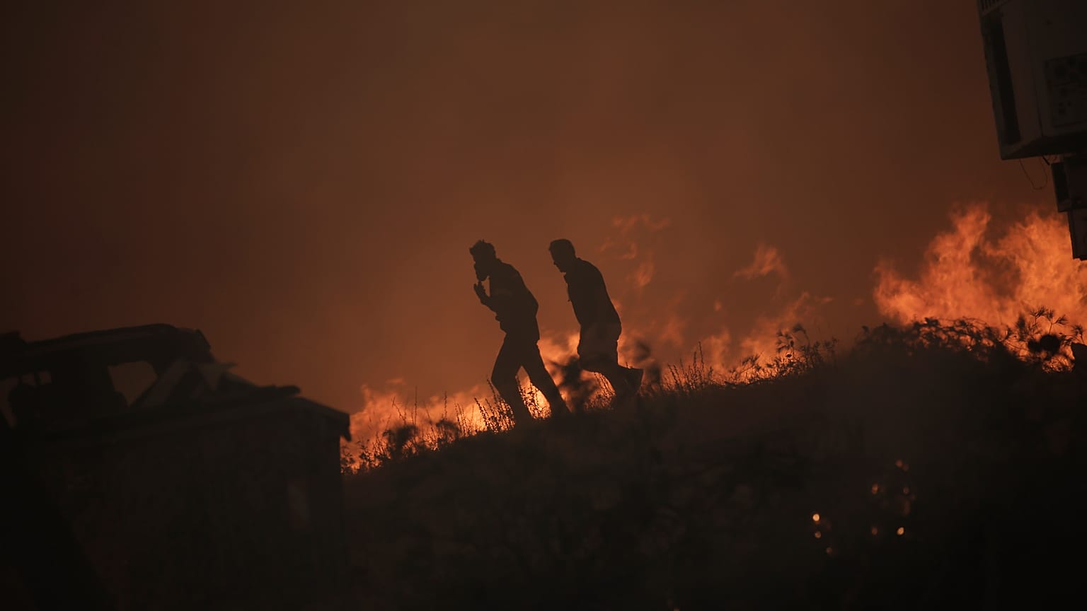 Φωτιές στην Ελ��άδα