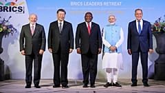 Die Staats- und Regierungschefs der Brics-Gruppe