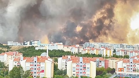 Wildfires in Turkey