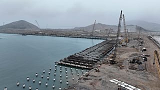 El magapuerto que construye China en Perú