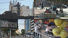 موجة حارة في مدينة ساو باولو البرازيلية في منتصف الشتاء.