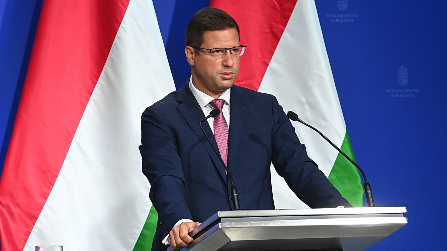 Gulyás Gergely a csütörtöki kormányinfón