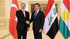 Dışişleri Bakanı Hakan Fidan ve IKBY Başkanı Neçirvan Barzani 