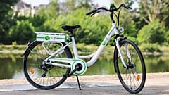Das Pi-Pop-Fahrrad wird durch einen Superkondensator angetrieben.