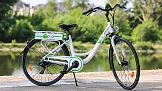A bicicleta Pi-Pop é alimentada por um supercapacitor.