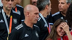 El presidente de la Federación Española de Fútbol, Luis Rubiales.