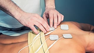 The review study found scrambler therapy provided pain relief for 80 to 90 per cent of patients with chronic pain.