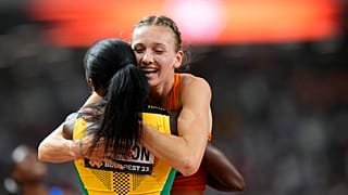 La atleta Femke Bol medalla de oro y Budapest