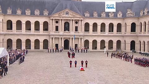 National Hommage ceremony for General Jean-Louis Georgelin