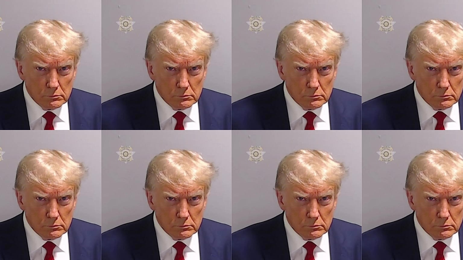 Donald Trumps Fahndungsfoto