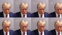 La foto de Donald Trump en la ficha policial