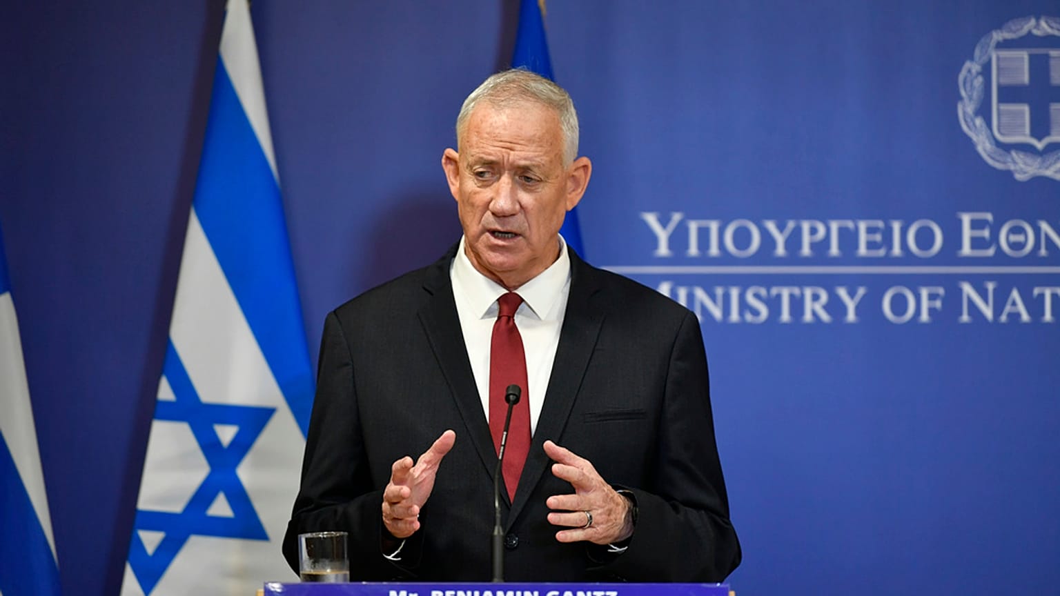 Eski İsrail Genelkurmay Başkanı Benny Gantz 