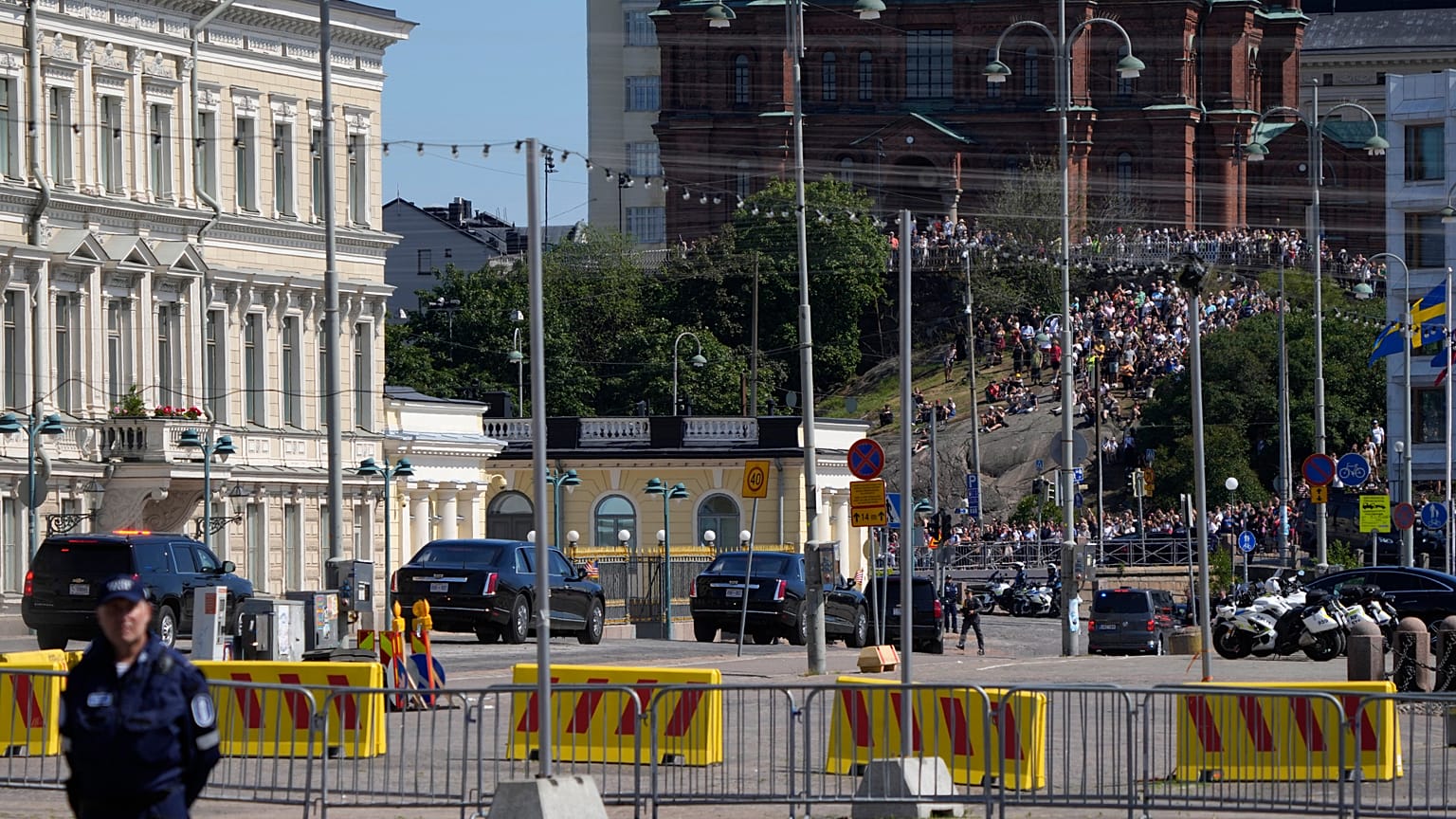 Helsinki a NATO-csúcs idején (illusztráció)
