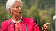 EZB-Chefin Christine Lagarde in Jackson Hole, USA am 25. August 2023 