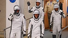 I quattro astronauti in partenza. (Cape Canaveral, 26.8.2023)