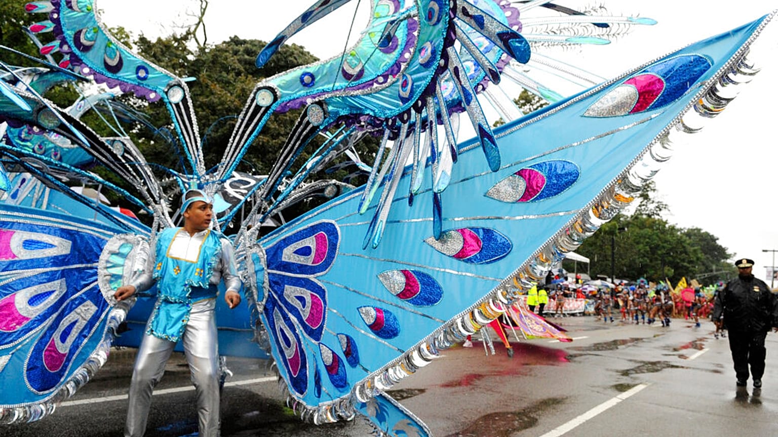 A Jouvert karibi karnevál Bostonban - képünk illusztráció