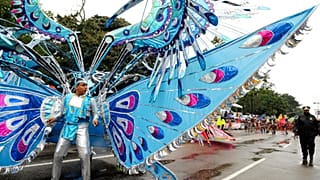 A Jouvert karibi karnevál Bostonban - képünk illusztráció