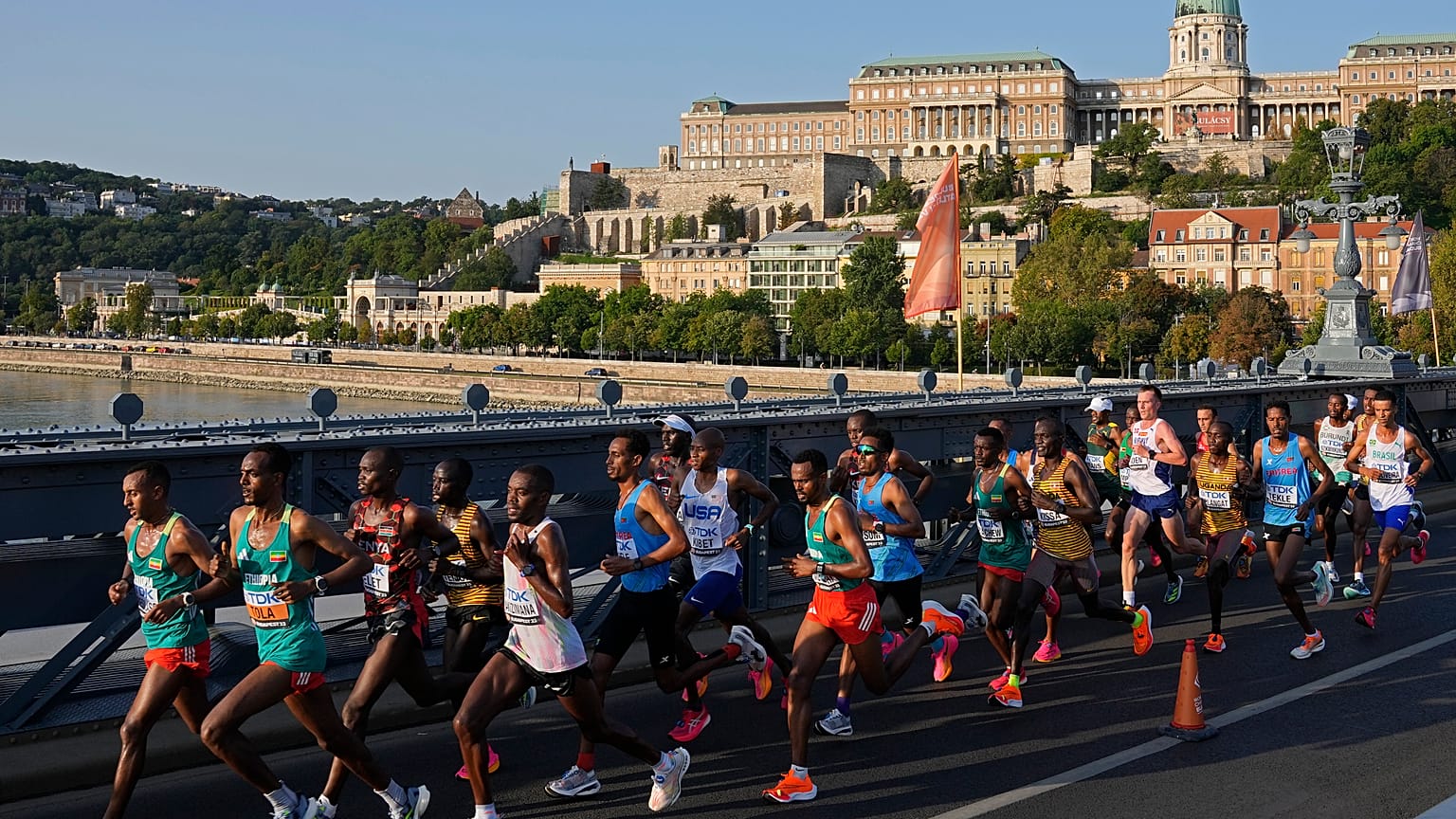 Men's marathon at the Budapest Championships 2023