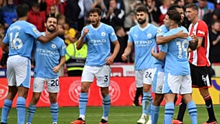 لاعبو مانشستر سيتي