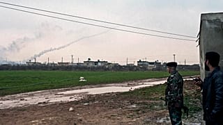 مطار حلب بسوريا