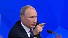 Presidente russo Vladimir Putin