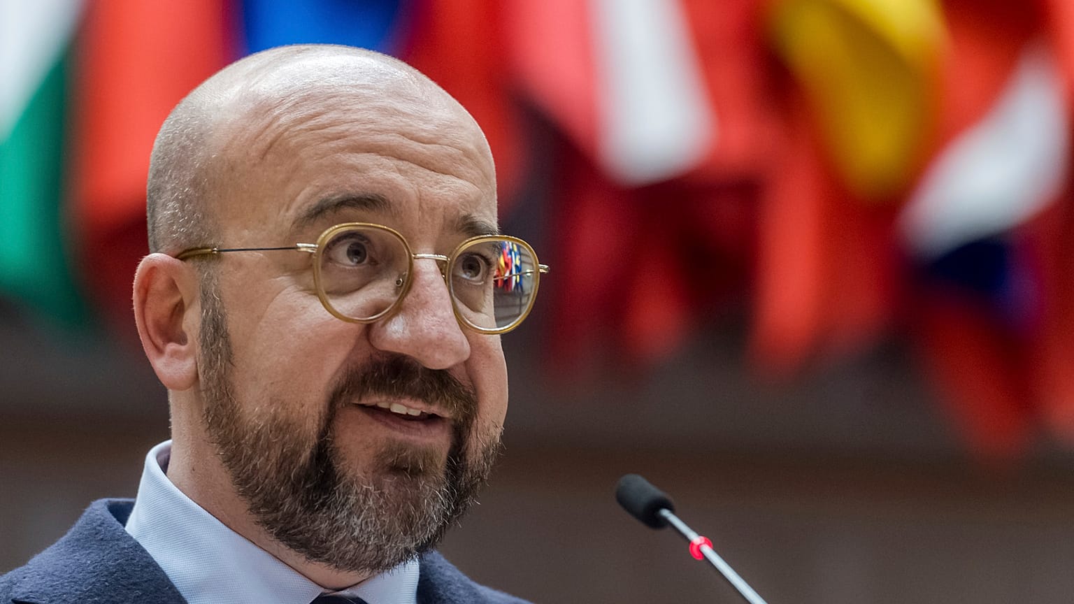 Le président du Conseil européen Charles Michel