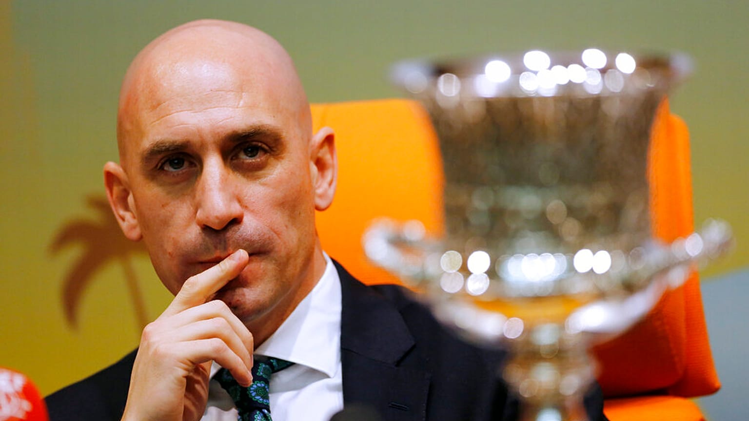  İspanya Futbol Federasyonu'nun görevden geçici olarak uzaklaştırılan eski başkanı Luis Rubiales