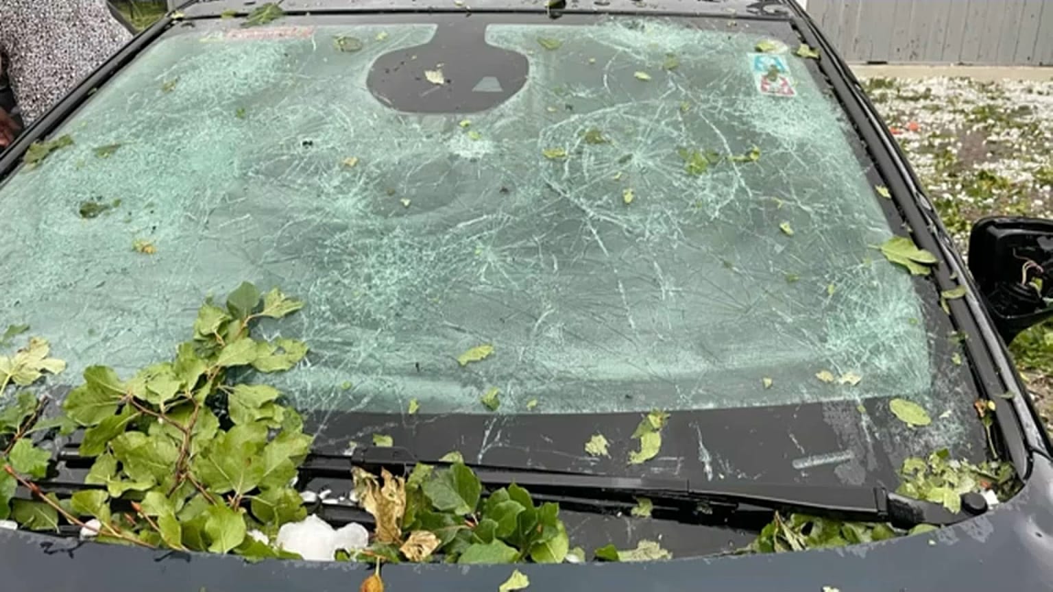 Tempestade de granizo na Alemanha