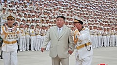 This photo was provided on Tuesday by the North Korean government