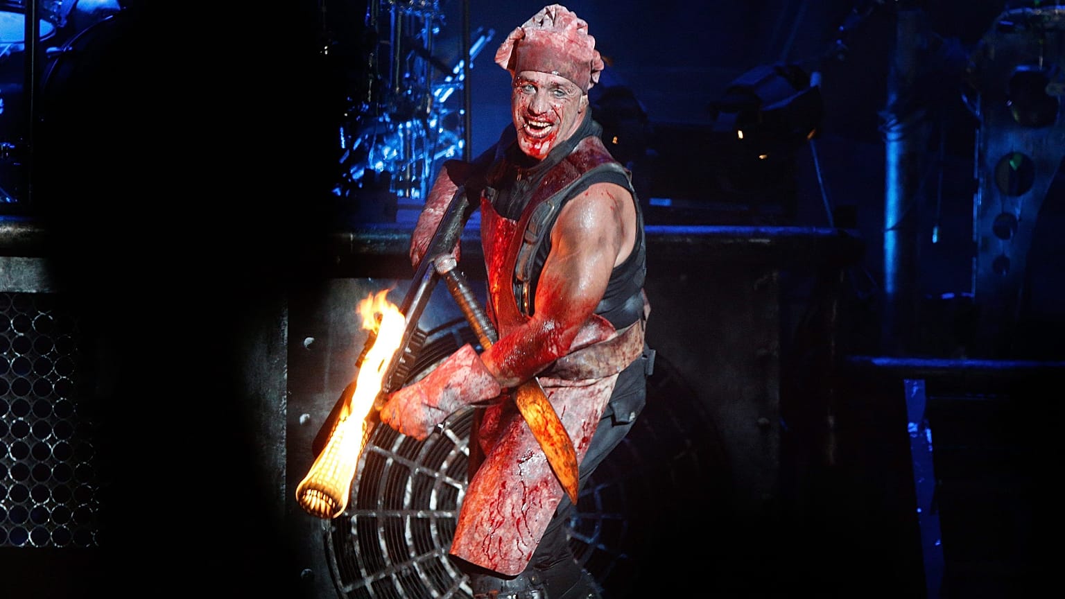 ARCHÍV: Lindemann a schleswig-holsteini Wackenben egy heavymetal-fesztiválon- 2013. augusztus 1.