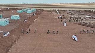 صورة جوية للمناورات