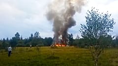 Rus özel güvenlik şirketi Wagner'in patronu Yevgeny Prigojin'i taşıyan uçak, Tver yakınlarında düşmüştü
