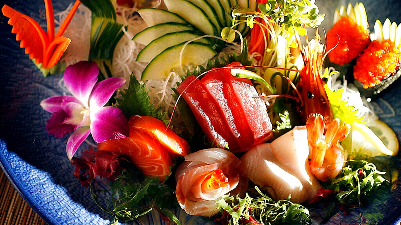 Leckeres Sashimi aus Fukushima