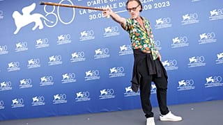 Massimiliano Rossi poses for photographers during the photo call for the film 'Comandante' during the 80th edition of the Venice Film Festival in Venice, Italy,