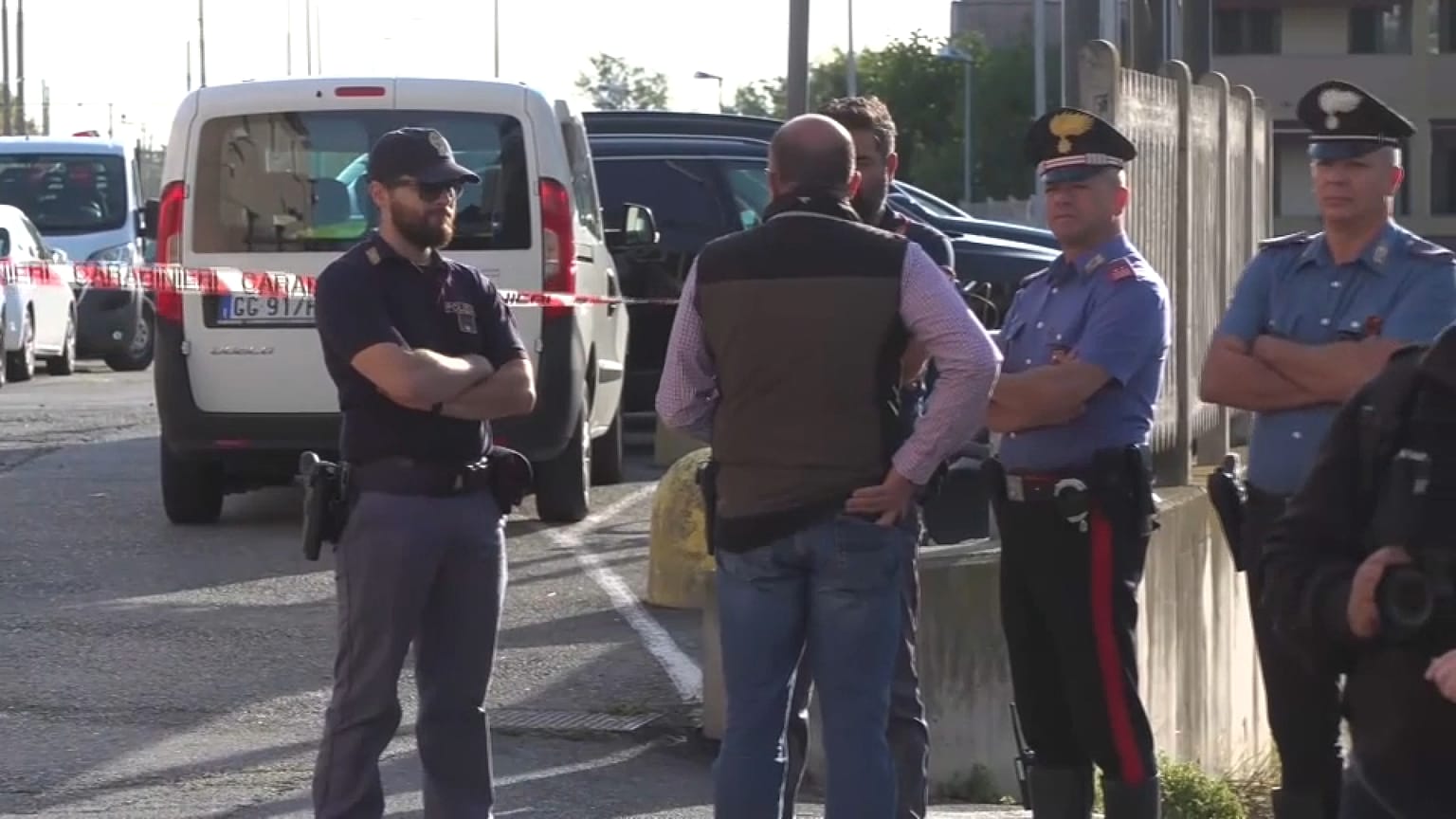 Brandizzo près de Turin, où un accident de train a fait cinq morts, 31 août 2023.