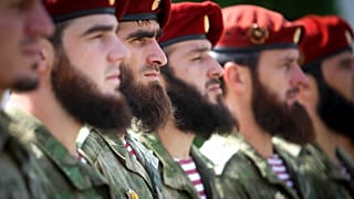 Çeçen özel gücü askerleri