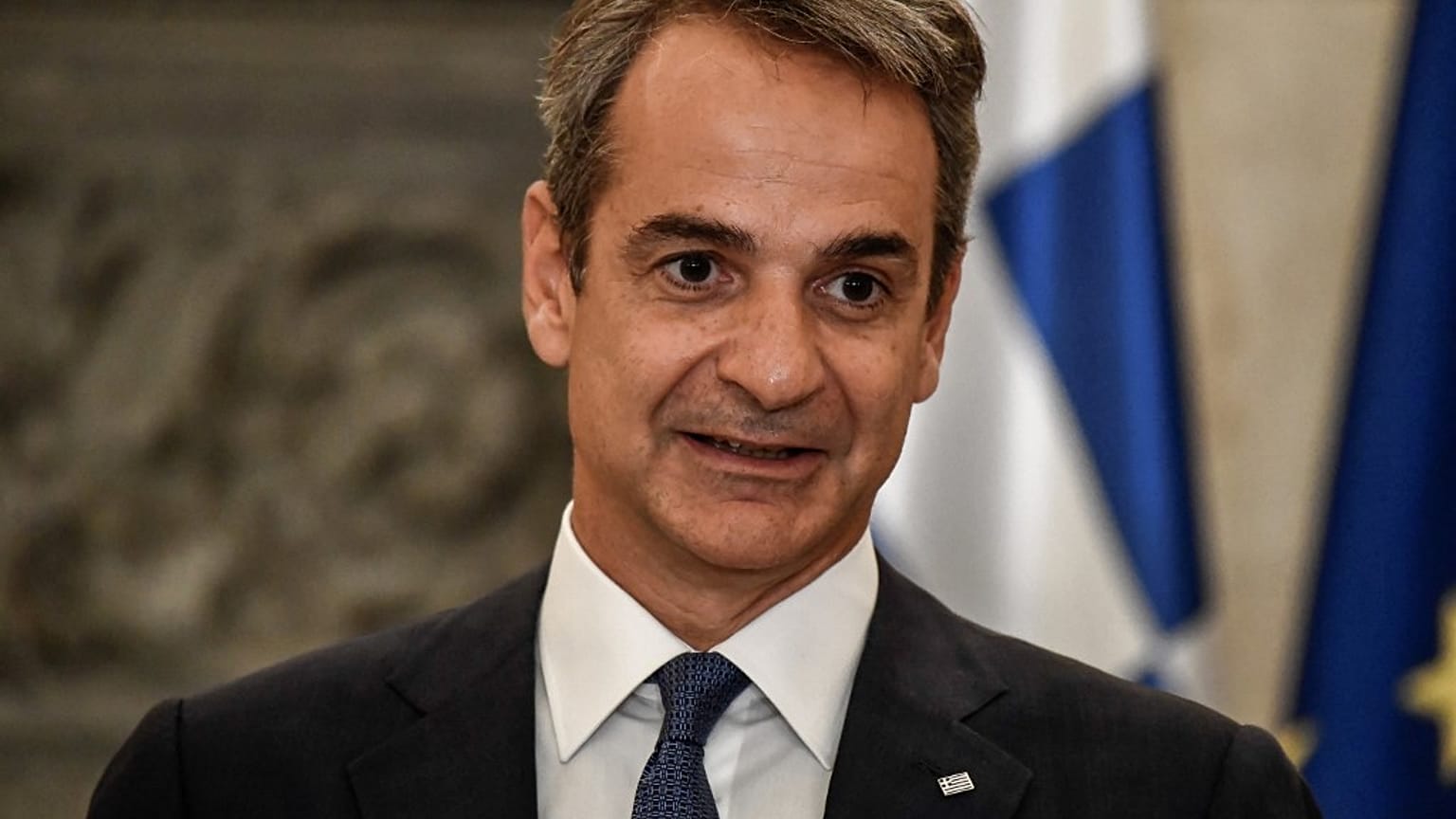 Il primo ministro greco Kyriakos Mitsotakis