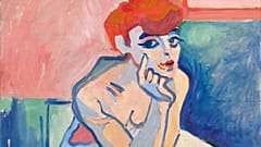 La Femme en chemise - André Derain, 1906, Oil on canvas